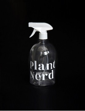 Pulverizador para plantas de 1L con el texto "Plant Nerd"