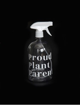 Pulverizador para plantas de 1L con el texto "Proud Plant Parent"